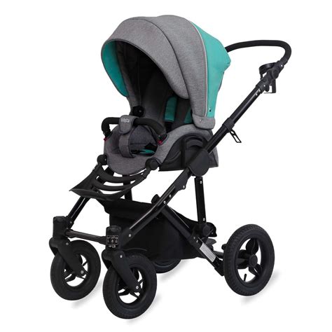 Коляска 2в1 Babyton Rio Silver серый купить по цене 18069 ₽ в интернет ...