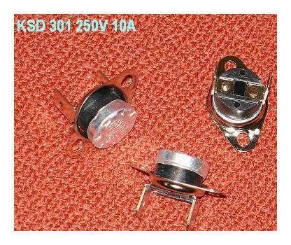 термореле 135 градусов Цельсия 10А KSD301 - купить с доставкой по ...