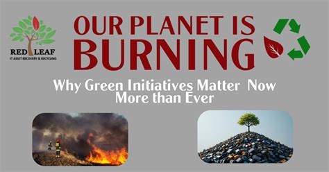 Our Planet Is Burning: Why Green Initiatives Matter Now More Than Ever ...