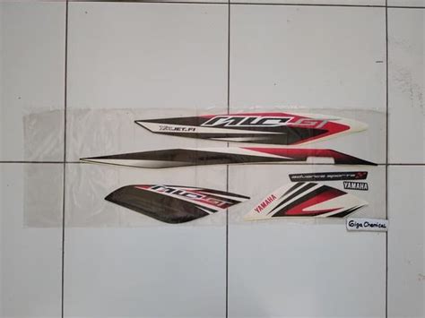 Jual Striping Sticker Lis Yamaha Mio GT 2014 2015 Hitam Putih Di Lapak