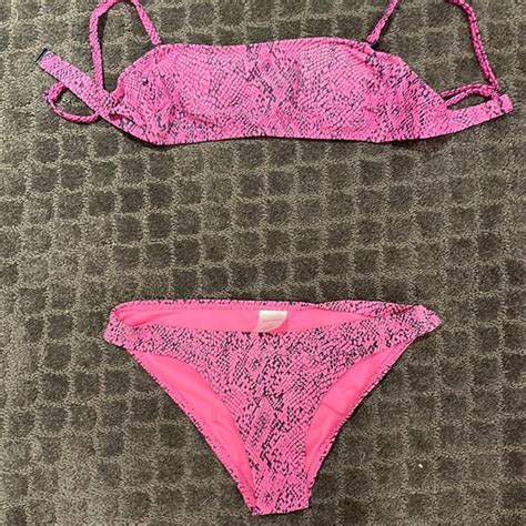Xhilaration Swim Target Snakeskin Bikini Poshmark