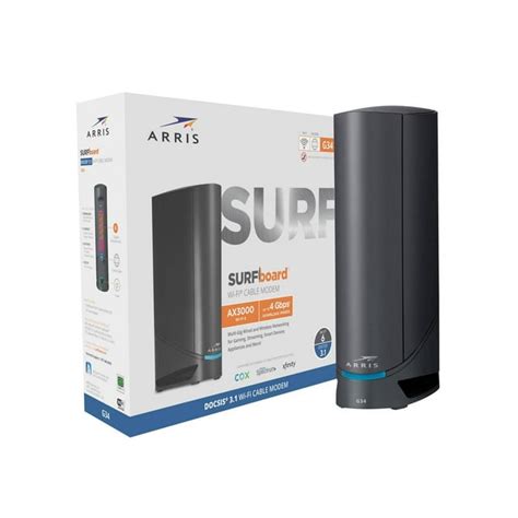 Arris G34 Surfboard Docsis 31 Gigabit Modem And Wi Fi 6 Router Xfinity