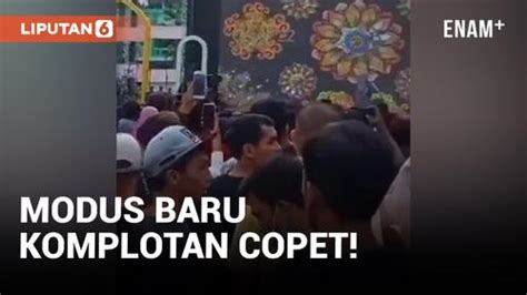 Video Viral Pelaku Copet Berhasil Ditangkap Warga Di Mall Pondok Gede