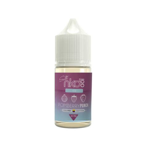 Naked 100 Colombia Edition Pomberry Punch Ice Salt 30ml