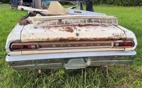390 S Code Project 1966 Mercury Cyclone Barn Finds