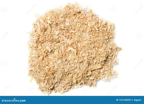 Pile Of Sawdust And Piece Of Wood Stock Photography Cartoondealer