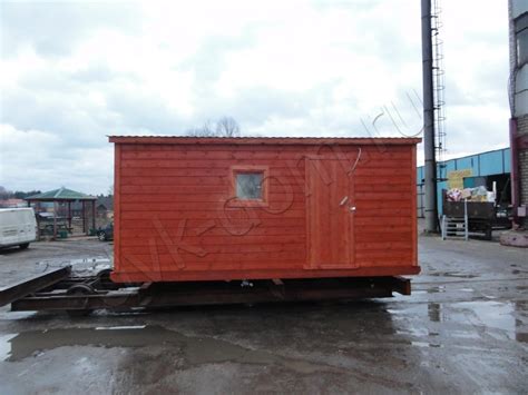 Готовая баня 5х2.3 из профилированного бруса