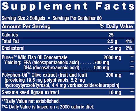 Super Omega-3 EPA/DHA 120sgels by Life Extension - Integrative Psychiatry