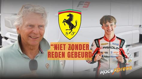 Jan Lammers openhartig over Ferrari avontuur van René Lammers We