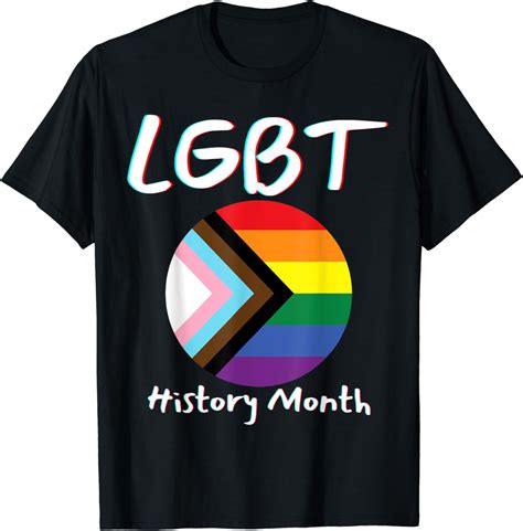 Lgbt History Month Lesbian Gay Bisexual Transgender Support T Shirt Walmart
