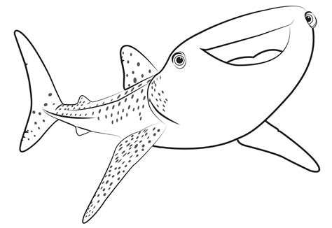 Gambar Ikan Hiu Kartun
