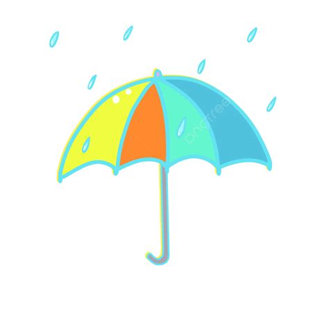 Rainbow Umbrella Clipart Transparent Background Beautiful Rainbow