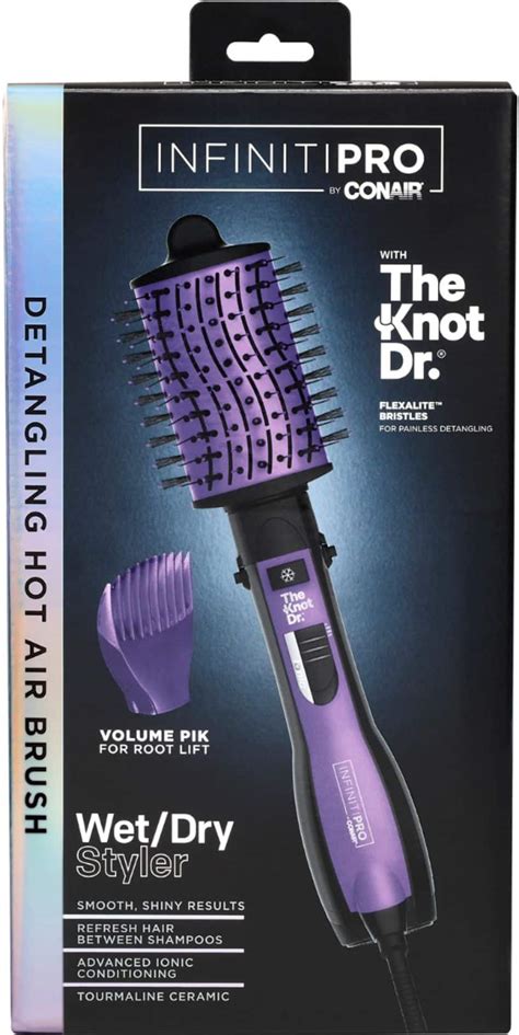 Customer Reviews Conair Infinitipro Knot Dr Detangling Hot Air All In