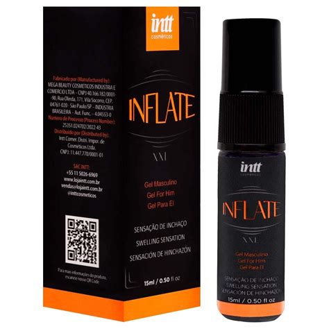 Inflate Vasodilatador Masculino Efeito Hot G Intt Gall