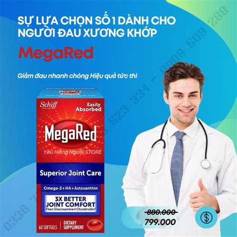 MegaRed - Liệu pháp chăm sóc xương khớp toàn diện | Diễn đàn GVN