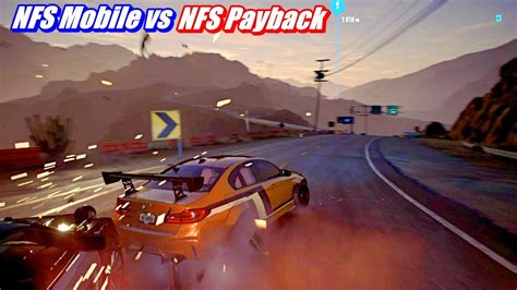 NFS Mobile Beta vs NFS Payback - ПОБЕГ от ПОЛИЦИИ (Realme 8 Pro vs PC ...