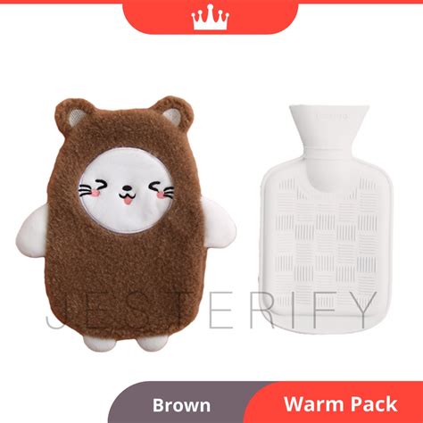 Ready Stock Cute Hot Water Bag Warm Stomach Bag Hot Water Bottle Menstrual Period Bag Hot