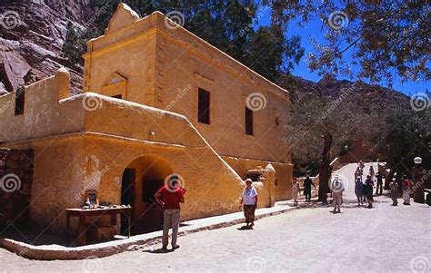 St Catherines Monastry Mount Moses Sinai Editorial Stock Image