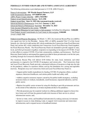 Fillable Online Subrecipient Vs Contractor Coronavirus State And Local