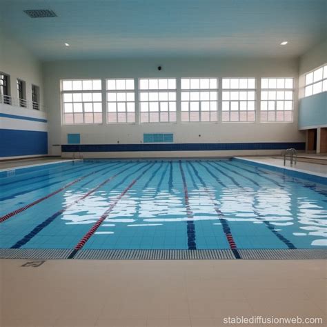 School Swimming Pool Stable Diffusion Online
