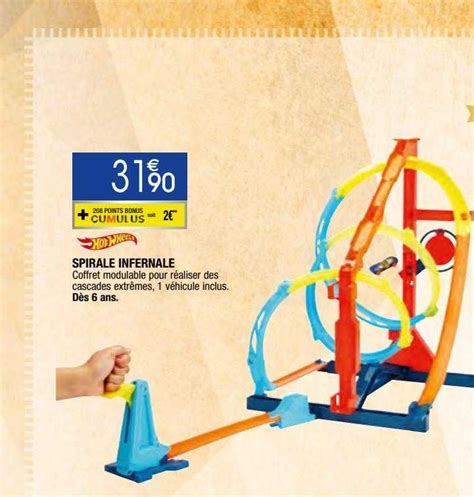 Promo Spirale Infernale Hot Wheels Chez Migros France Icatalogue Fr