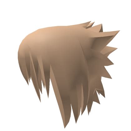 Spikes Back Anime Hair Blonde Roblox