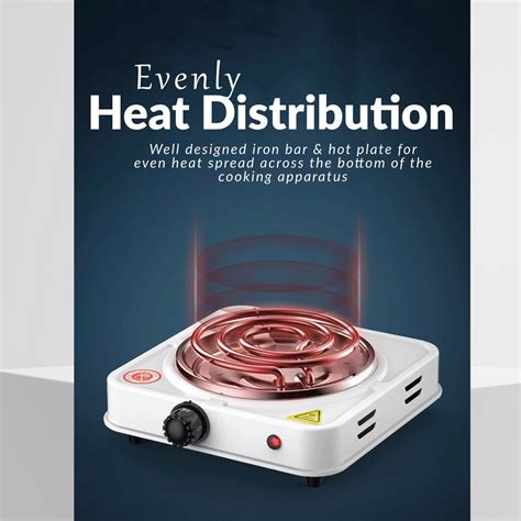 Electric Furnace Hot Plate W Cooktop Single Electric Burner Portable Hot Plate Travel Cook