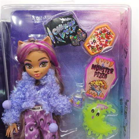 Monster High Creepover Party Clawdeen Wolf D Doll With Crescent Hky