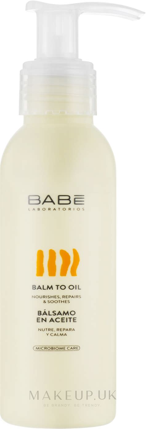 Babe Laboratorios Balm To Oil Travel Size Emolient Transformer Body Butter Makeup Uk