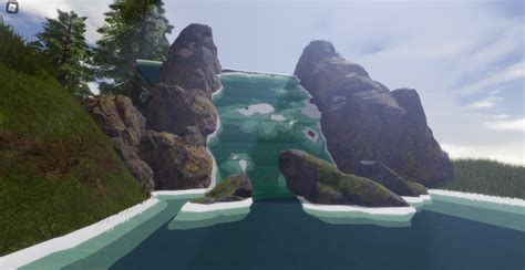 Roblox Tutorial Making A Realistic Waterfall Youtube