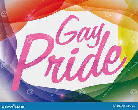 Colores Conceptuales Del Arco Iris Para El Gay Pride Event Ejemplo Del Vector Ilustraci N Del