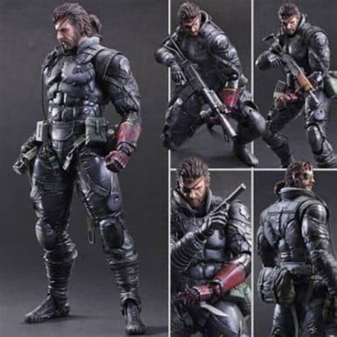 Play Arts Kai Metal Gear Solid 5 Venom Snake Sneaking Suit Figure