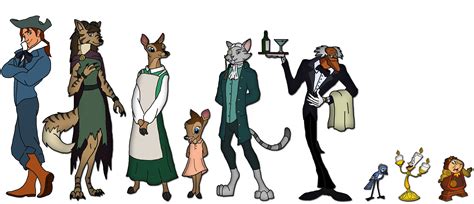 Beauty and the Beast: Characters by Moheart7 on DeviantArt