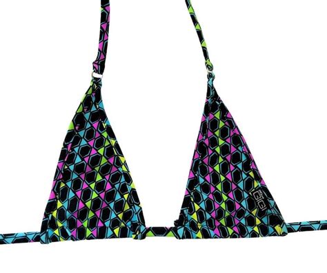 EDM Black Micro Bikini String Swimwear Black Minimal Coverage Etsy De