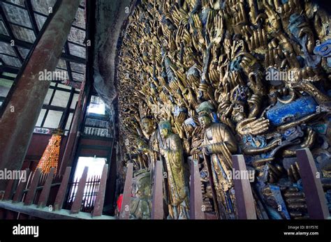 China Chongqing Municipality Dazu Rock Sculptures Unesco World Heritage