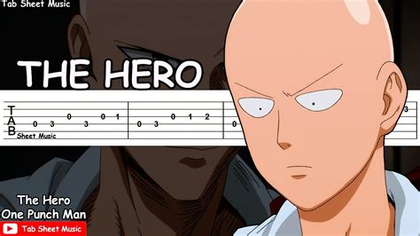 One Punch Man OP THE HERO Guitar Tutorial Acordes Chordify