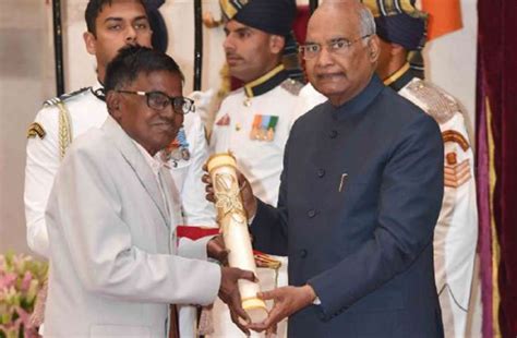 President Kovind Presents Padma Shri To Babulal Dahiya Mp के 4 लोगों को राष्ट्रपति भवन में