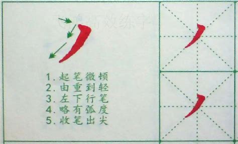 恍然大悟，高手原来是这样练字的！——斜撇和短撇的写法-搜狐大视野-搜狐新闻