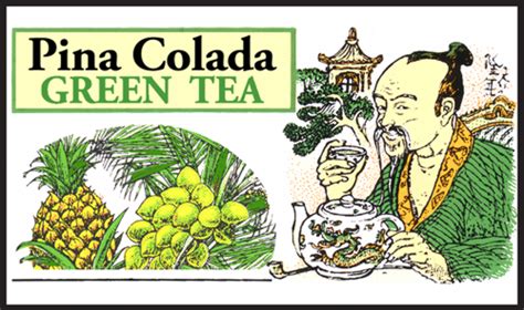 Чай зеленый рассыпной крупнолистовой Пина-Колада, Млесна (Mlesna) 500г ...