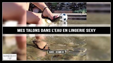 Talons Dans L Eau En Lingerie Sexy Maitresseivy Clips4sale
