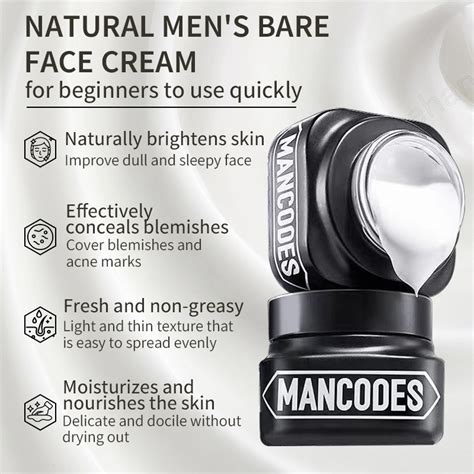Men S Face Cream 50ml Skin Tone Up Light Bright Naked Cream Adolescence Adult Daily Use