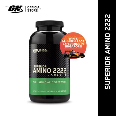 Optimum Nutrition Superior Amino 2222 | Shopee Philippines