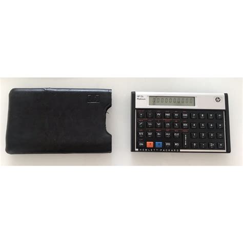 Calculadora Financeira Hp C Platinum Shopee Brasil