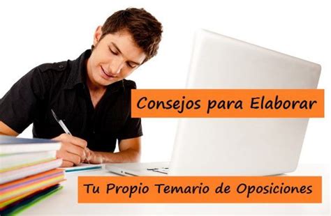 Consejos para ELABORAR tu PROPIO TEMARIO Educación Física Deportes y