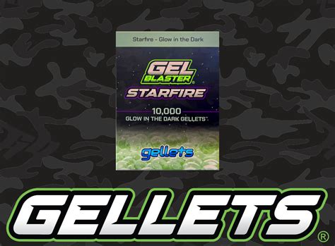 Gel Blaster Starfire Gellets 10k GellBlaster Official E Shop CS