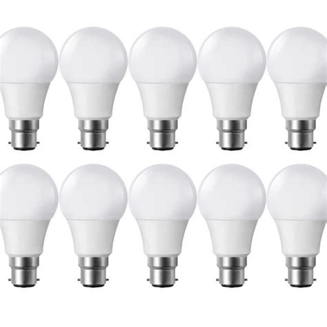 Lot De Ampoules Led B W Eq W Lm Blanc Chaud K