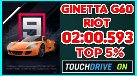 Asphalt Ginetta G Car Hunt Riot Top Touchdrive Guide