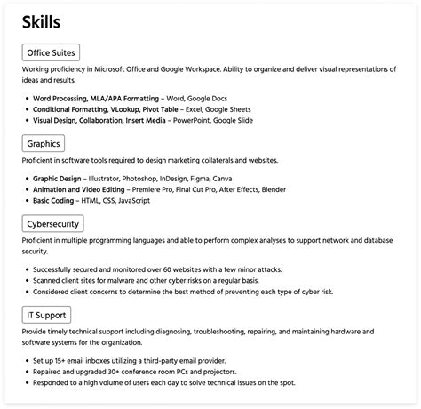 Computer Skills In Cv Sample Essential Computer Skills For Your Cv