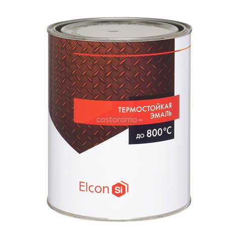 Термостойкая эмаль Elcon купить по цене 0 ₽ в Москве - магазин склад ...