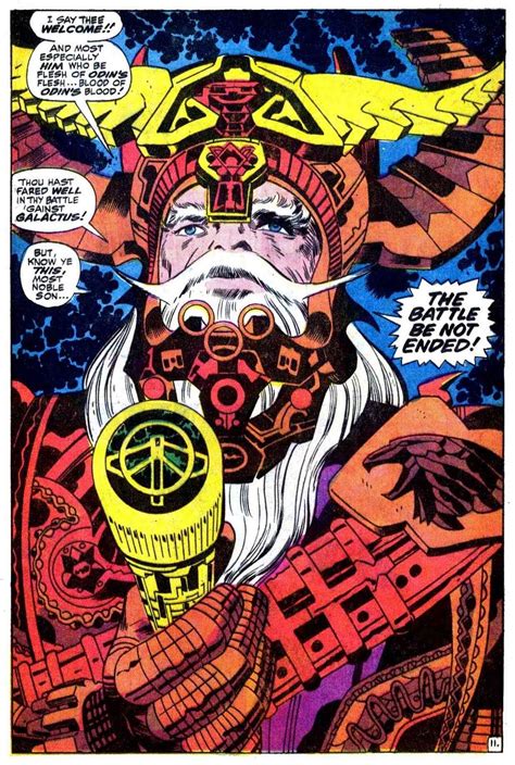 Cap N S Comics Odin By Jack Kirby